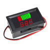 Battery Capacity Indicator with Voltmeter