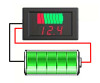 Battery Capacity Indicator with Voltmeter
