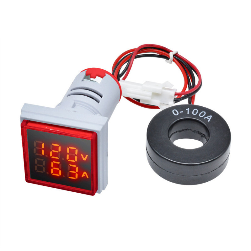 500V 100A Volt Ammeter AD16-22VAMS