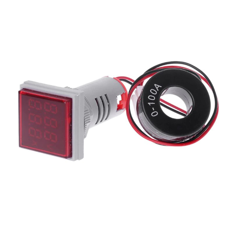 500V 100A Volt Ammeter AD16-22VAMS