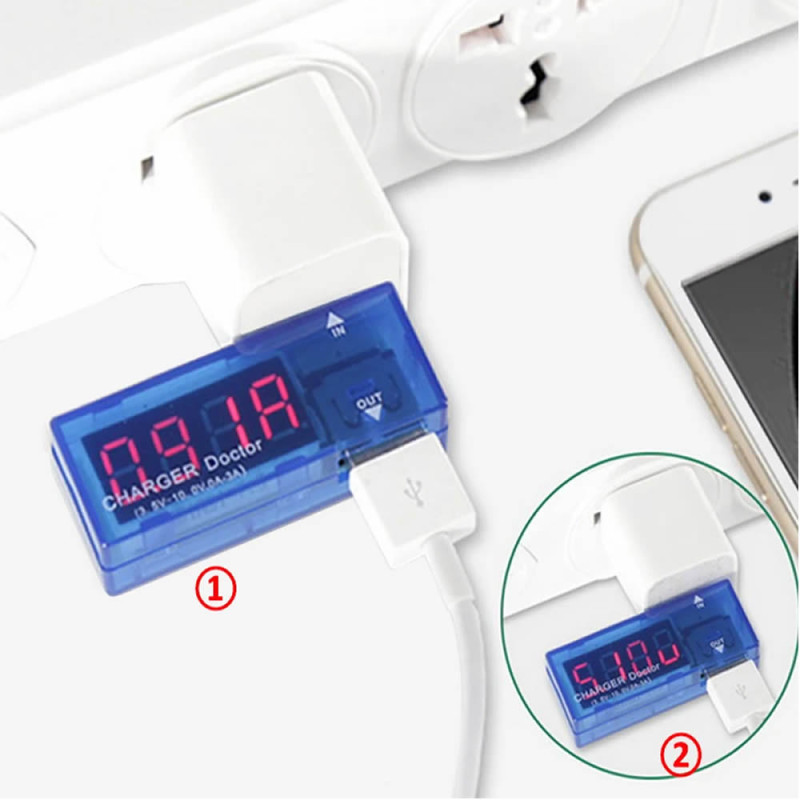 Usb Voltmeter Charger Doctor