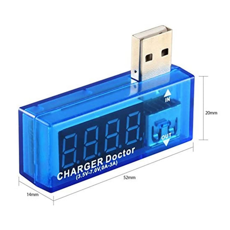 Usb Voltmeter Charger Doctor
