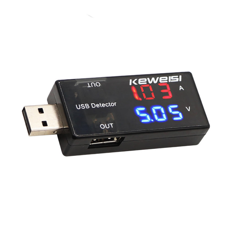 USB Voltmeter Dual Output