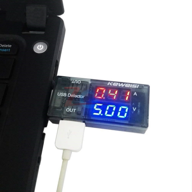 USB Voltmeter Dual Output