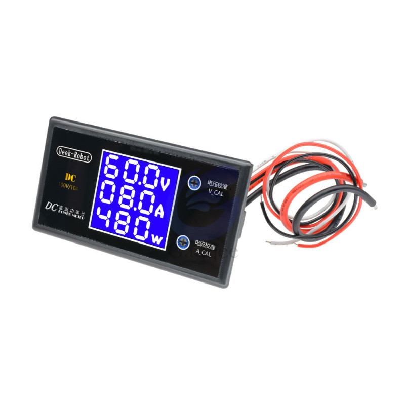 0-100V 10A Voltmeter Ammeter Wattmeter