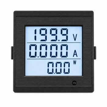 DC 6-200V 20A Digital Voltmeter Ammeter Wattmeter