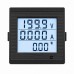 DC 6-200V 20A Dijital Voltmetre Ampermetre Wattmetre