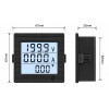 DC 6-200V 20A Digital Voltmeter Ammeter Wattmeter
