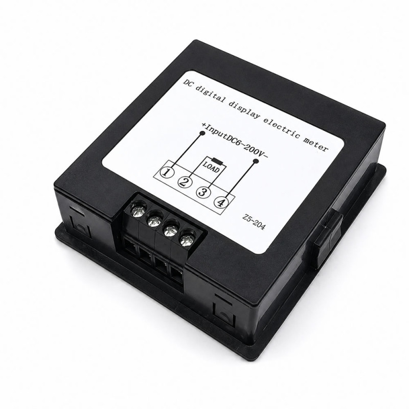 DC 6-200V 20A Digital Voltmeter Ammeter Wattmeter