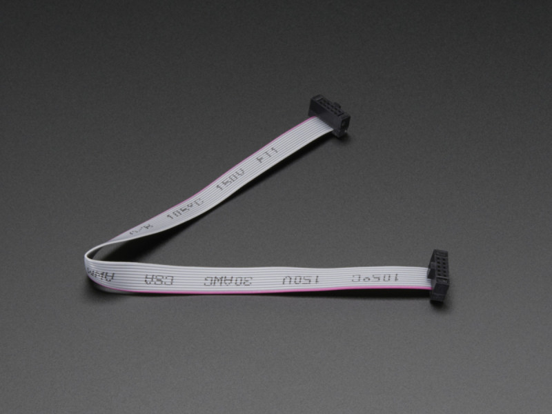 1.27mm 10 Pin Flat Cable