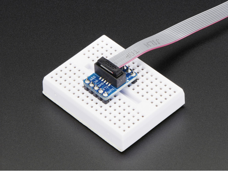 2x5 Pin 1.27mm to 2.54mm Converter Board Adafruit 2743