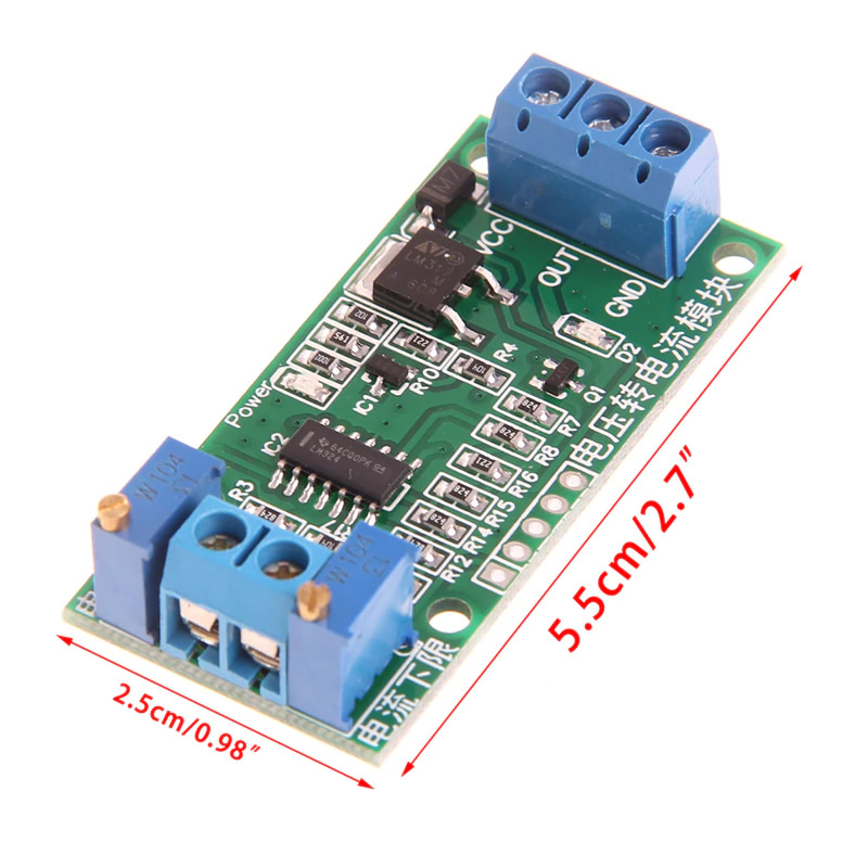 Voltage to Current Signal Converter Module