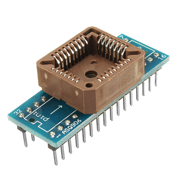 PLCC32 to DIP32 Converter Adapter