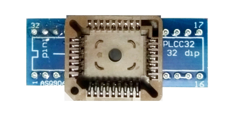 PLCC32 to DIP32 Converter Adapter