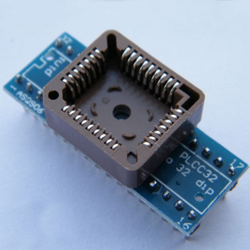 PLCC32 to DIP32 Converter Adapter