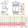200 Mil SOP8 SO8 to DIP8 Adapter Socket