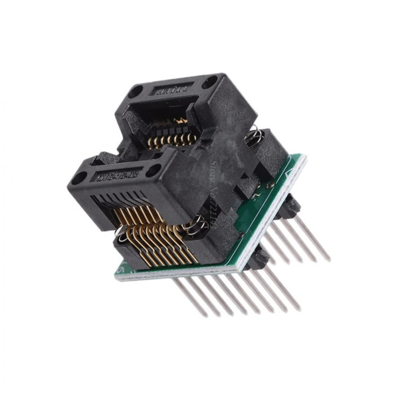 SOP16 SO16 to DIP16 Spring Loaded Adapter Socket