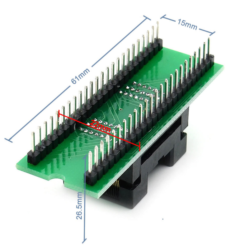 TSOP48 to DIP48 Converter Adapter