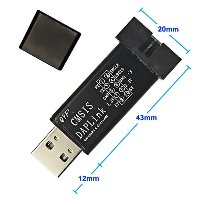 Daplink Jtag Programlayıcı Metal