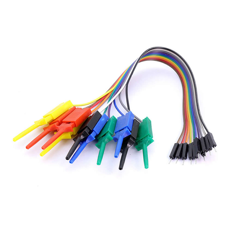 10 Pcs Dupont Hook Probe Male