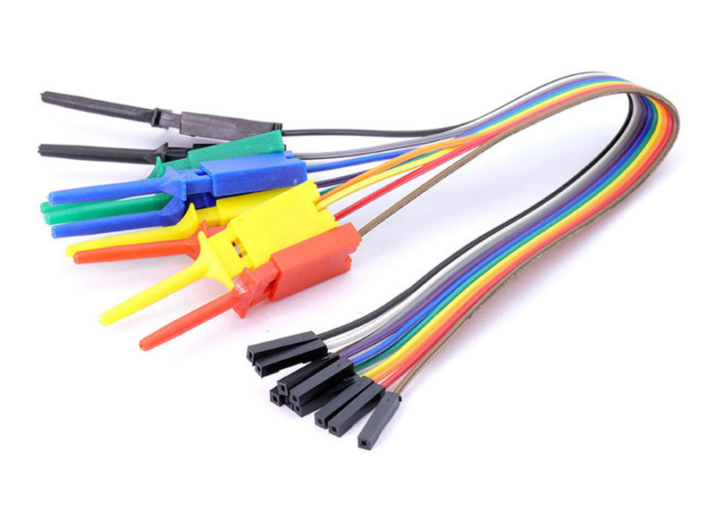 10pcs Dupont Hook Probe Female