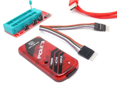 PICKIT 3 Klon (Çin) + Zif Adaptör