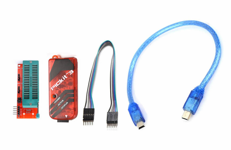 PICKIT 3 Klon (Çin) + Zif Adaptör