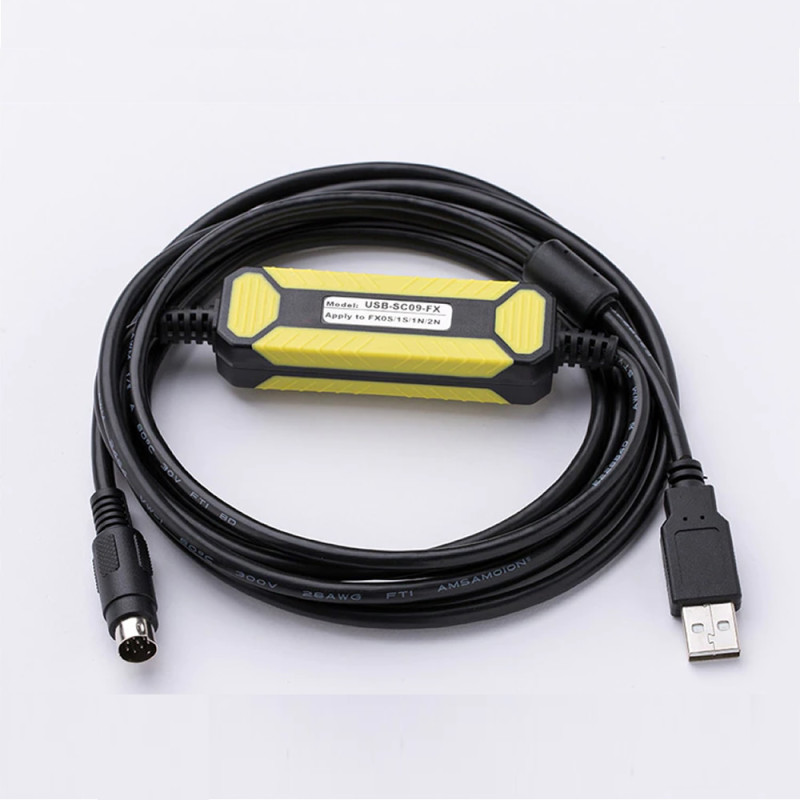 USB-SC09-FX PLC Programming Cable