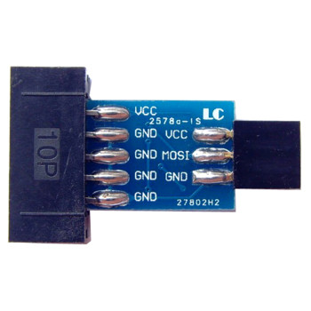 Atmel 10 Pin 6 pin Çevirici