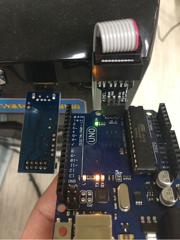 Atmel 10 Pin 6 pin Converter