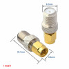 F Type Female to Sma Male Adapter Socket