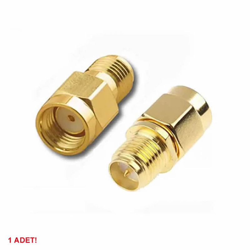 RP SMA Male to RP SMA Female Adapter Socket