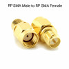 RP SMA Male to RP SMA Female Adapter Socket