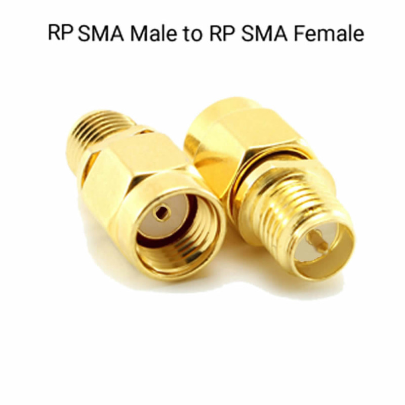 RP SMA Male to RP SMA Female Adapter Socket