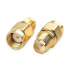RP SMA Male to SMA Female Adapter Socket