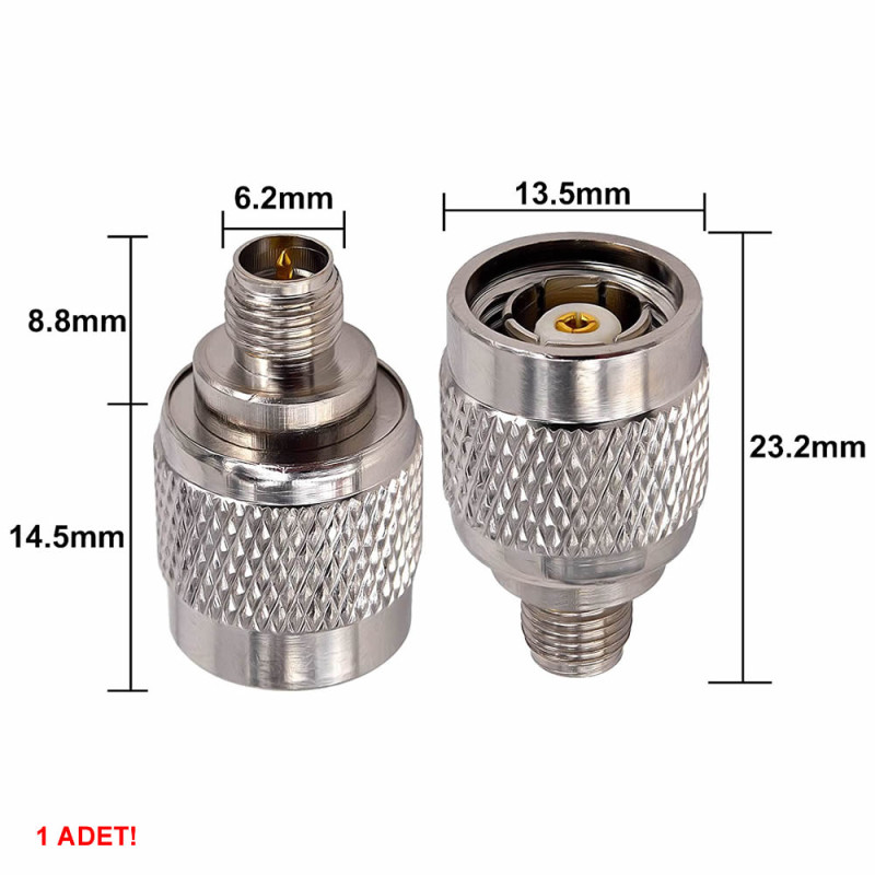 RP TNC Male to RP SMA Female Adapter Socket