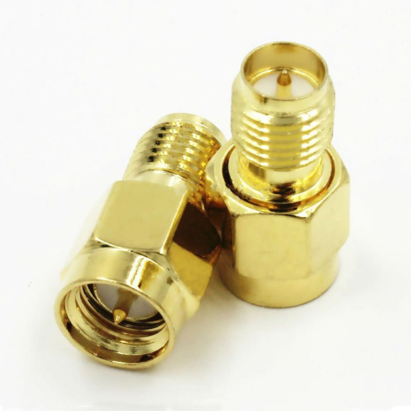 SMA Male to RP SMA Female Adapter Socket