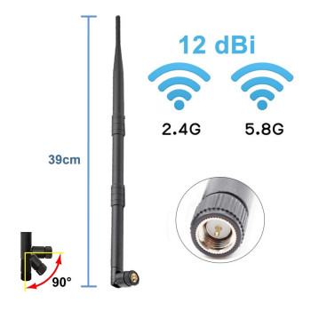 12dbi Antenna 39cm Sma Male