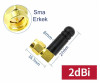 2dbi Mini Antenna 868MHz 90C