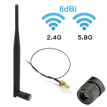 6dBi Antenna + 35cm Ipex Cable
