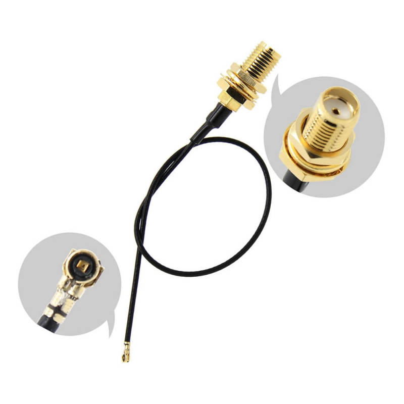 6dBi Antenna + 35cm Ipex Cable