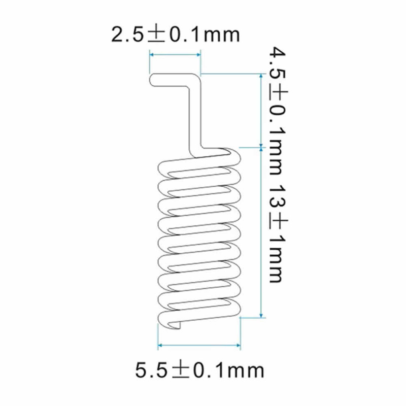 868Mhz Helical Antenna