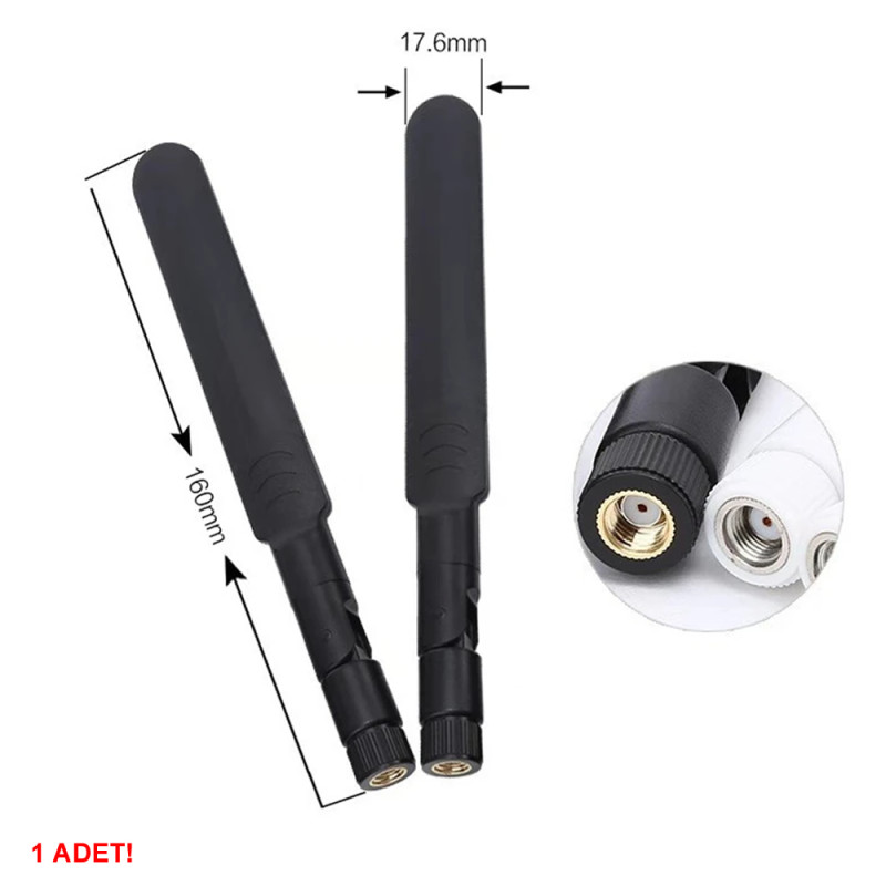 8dB Rp Sma Erkek ( Dişi ) Anten 160mm