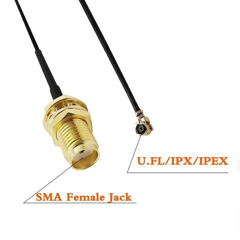 20cm Female Sma Ipex RF Cable