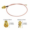 30cm RP Sma Female ( Male ) Ipex1 RF Cable