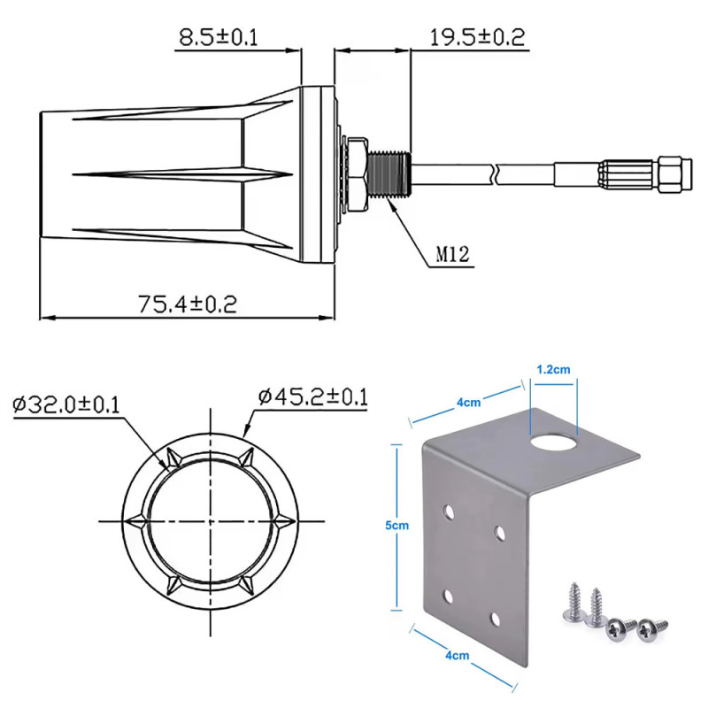 Omni 12dbi External Antenna