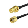RG174 RP Sma Male RP Sma Female 3M Cable
