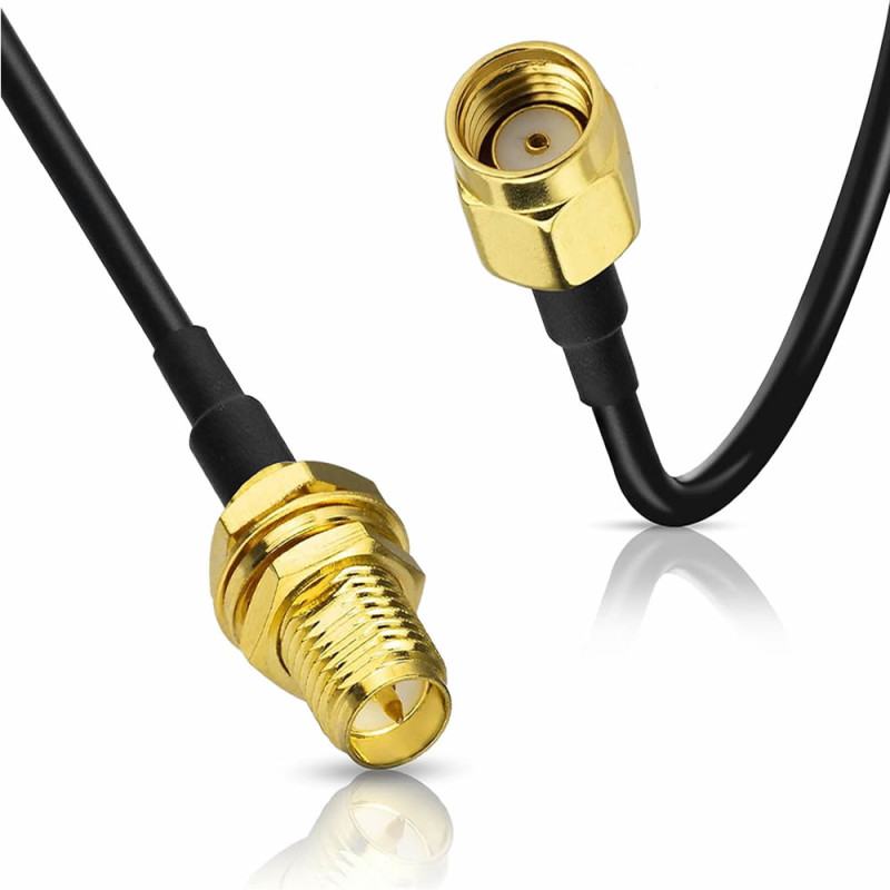 RG174 RP Sma Male RP Sma Female 3M Cable