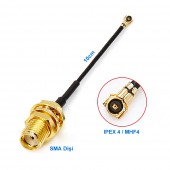 10cm Sma Dişi Ipex4 Rf Kablo