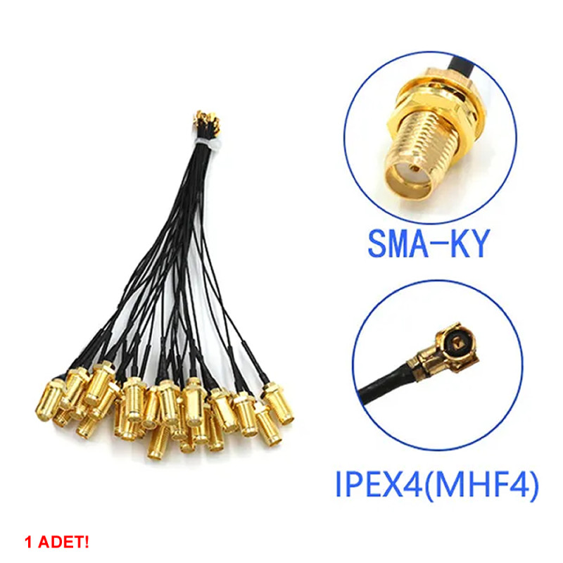 20cm Sma Female Ipex4 Rf Cable